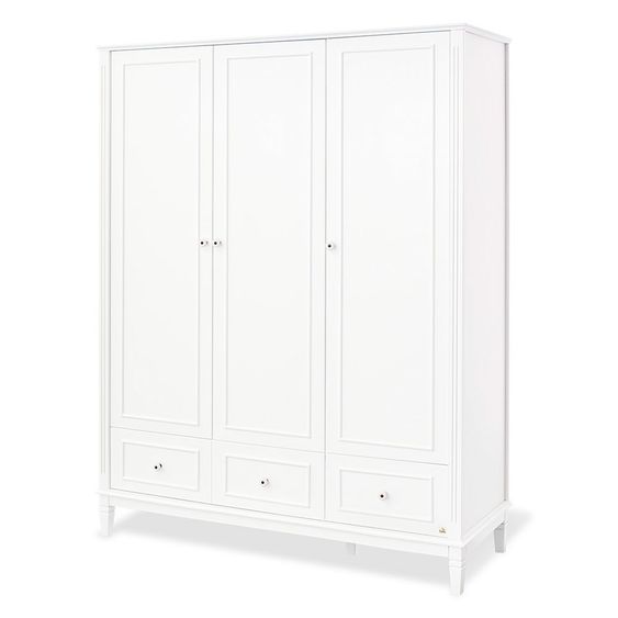 Pinolino Hope nursery with 3-door wardrobe, bed, wide changing unit