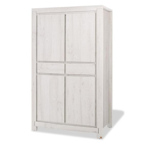 Pinolino Nursery Line with extra wide changing unit and 4-door wardrobe