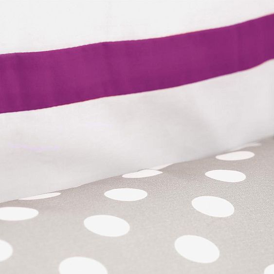 Pinolino Kinderzimmer Nina 16-tlg. Inkl. Textilkollektion Punkte Grau