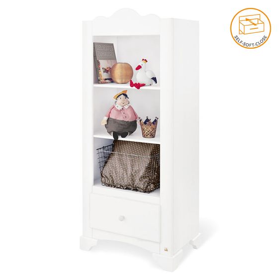 Pinolino Kinderzimmer Pino 17-tlg. Inkl. Textilkollektion Voile Weiß