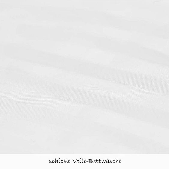 Pinolino Kinderzimmer Pino 17-tlg. Inkl. Textilkollektion Voile Weiß