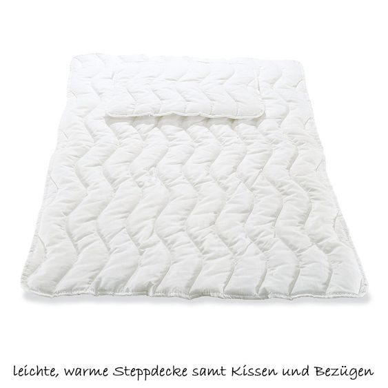 Pinolino Kinderzimmer Pino 17-tlg. Inkl. Textilkollektion Voile Weiß