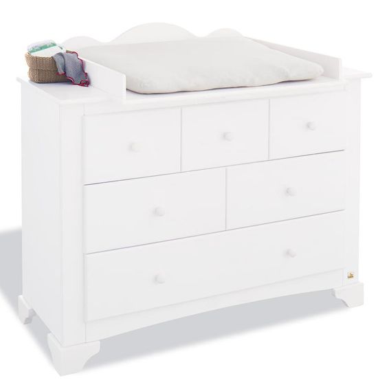 Pinolino Kinderzimmer Pino 17-tlg. Inkl. Textilkollektion Voile Weiß