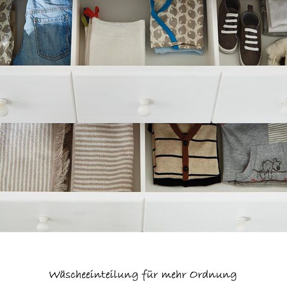 Pinolino Kinderzimmer Pino 17-tlg. Inkl. Textilkollektion Voile Weiß
