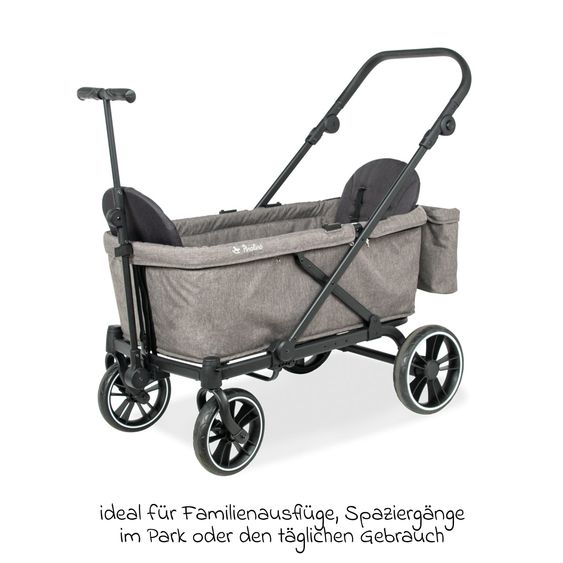 Pinolino Chariot De Transport Pliable Cruiser PI 500 - Gris