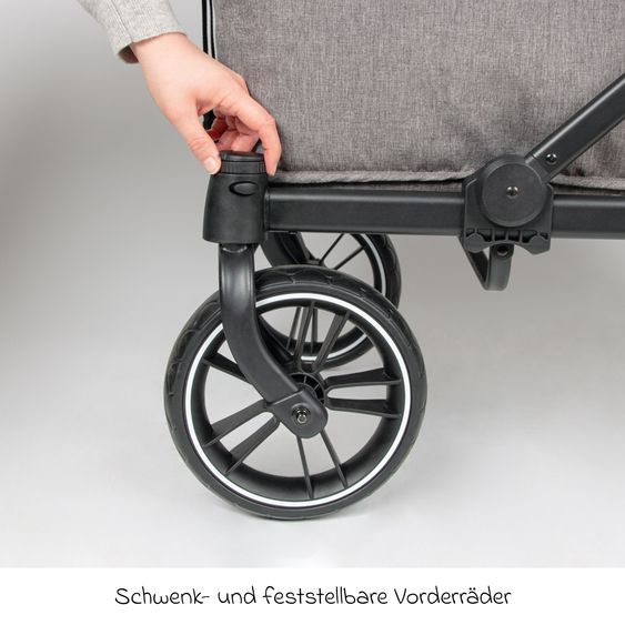 Pinolino Chariot De Transport Pliable Cruiser PI 500 - Gris
