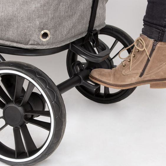 Pinolino Chariot De Transport Pliable Cruiser PI 500 - Gris