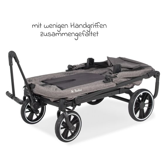 Pinolino Chariot De Transport Pliable Cruiser PI 500 - Gris