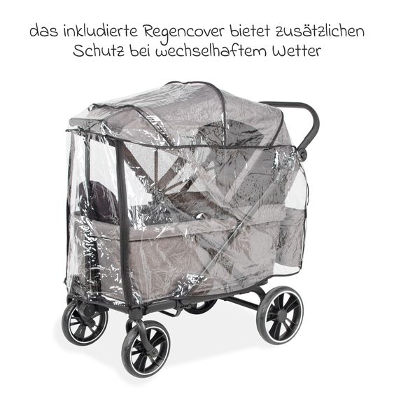 Pinolino Chariot De Transport Pliable Cruiser PI 500 - Gris