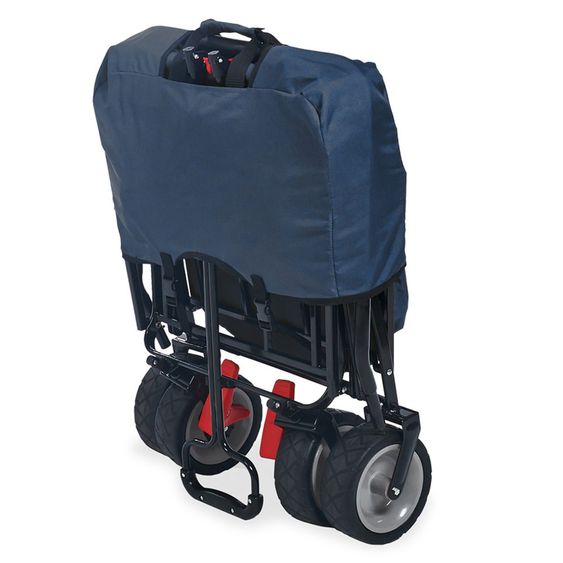 Pinolino Carrello dissuasore pieghevole Paxi dlx Comfort con freno - Blu navy