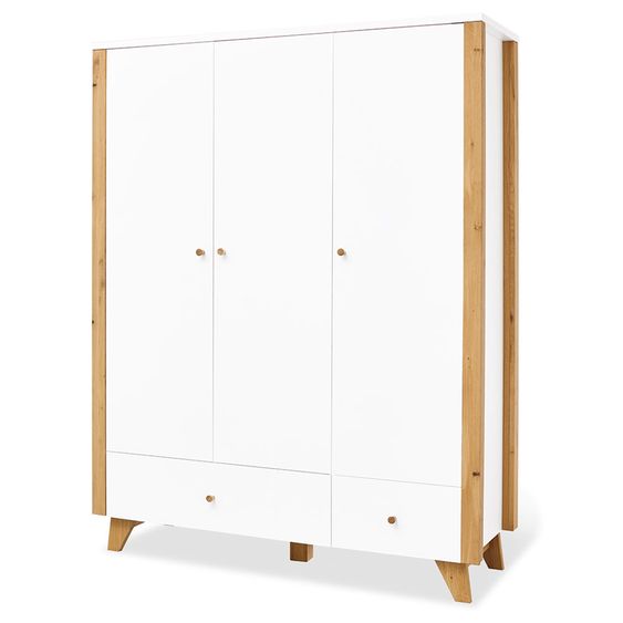 Pinolino Closet Thore large 3-door - White