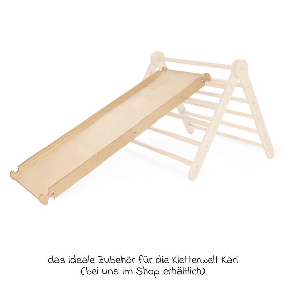 Pinolino Kletterbertt Kari belastbar bis 50kg - Natur