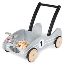 Lauflernwagen Kimi - Birke massiv - Silber