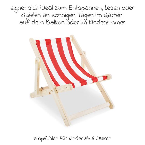 Pinolino Chaise Longue Pour Tout-Petits Linus Linus Taille S Dès 3 Ans Position Assise Réglable 3 Fois Jusqu’à 50 Kg - Naturel