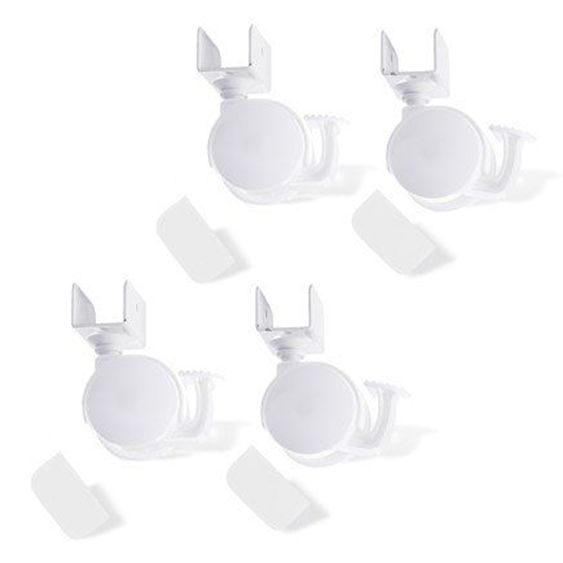 Pinolino Jeu De Roues Lit avec Fixation En U - Blanc