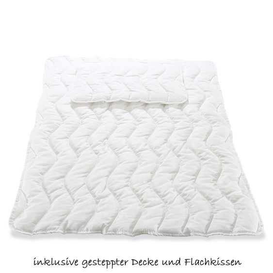 Pinolino Sparset Kinderzimmer Florentina 12-tlg. Inkl Textilkollektion Punkte Grau