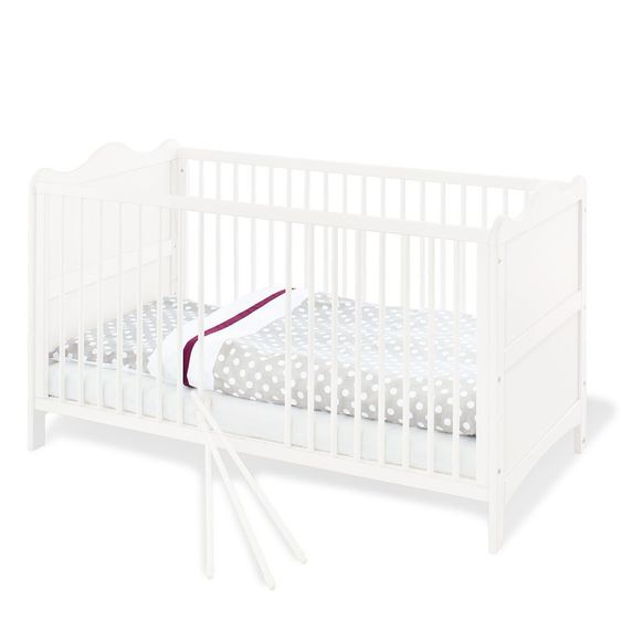 Pinolino Sparset Kinderzimmer Florentina mit Bett und breiter Wickelkommode