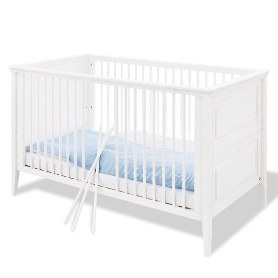 Pinolino Camera per bambini Smilla con letto e ampio fasciatoio - pino massiccio