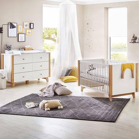 Pinolino Economy set children's room Thore with bed and extra wide changing unit