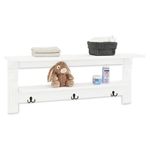 Wall shelf & coat rack Emilia