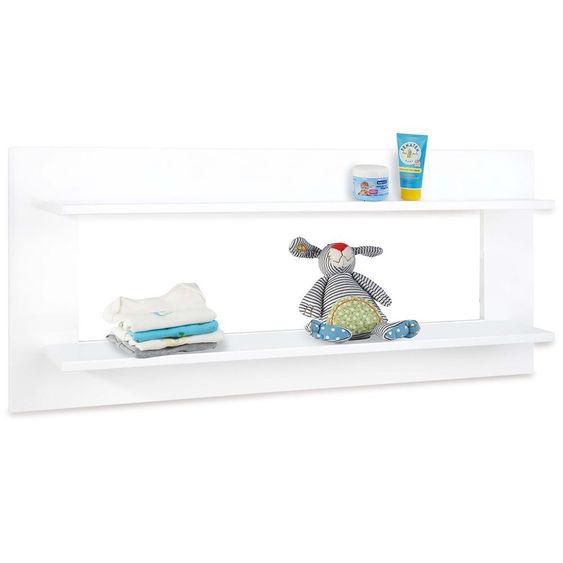 Pinolino Wall shelf - white noble matt