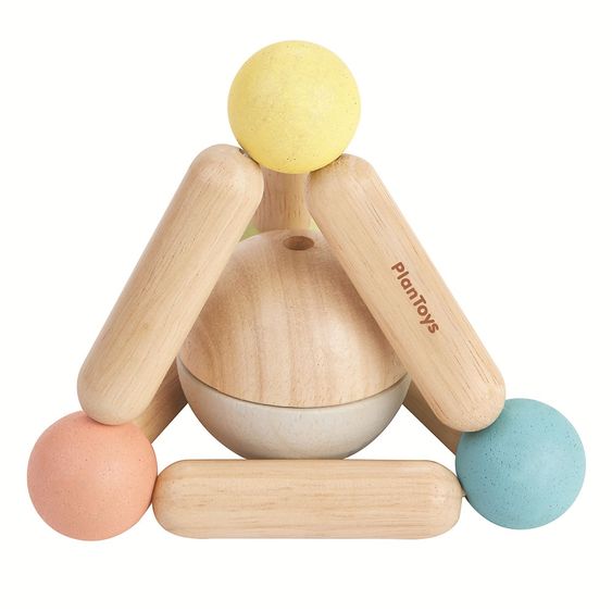 Plantoys Babyspielzeug - Pyramide - Pastell