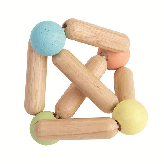 Plantoys Babyspielzeug - Pyramide - Pastell