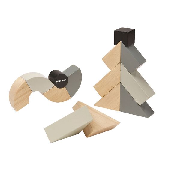 Plantoys Drehbare Holzklötze