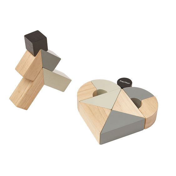 Plantoys Drehbare Holzklötze