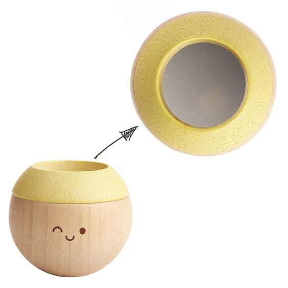Plantoys Holzkugeln 3-tlg. - Fühlspaß - Pastell