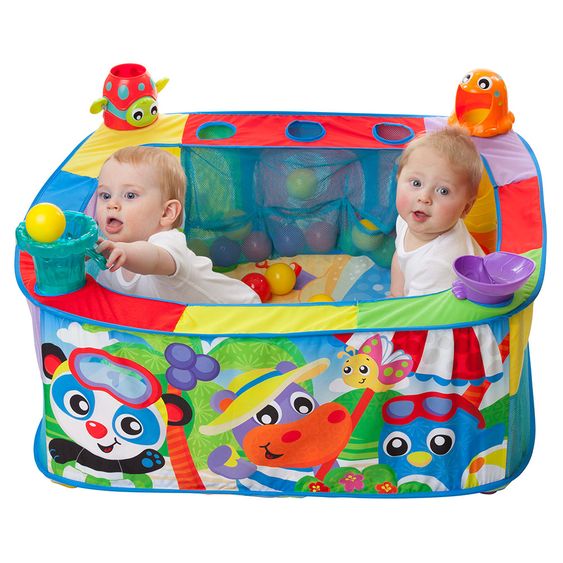 playgro Baby Bällebad Pop-Up + 30 Bälle