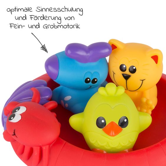 playgro Badespielzeug Schwimmende Freunde - Schwimmende Freunde