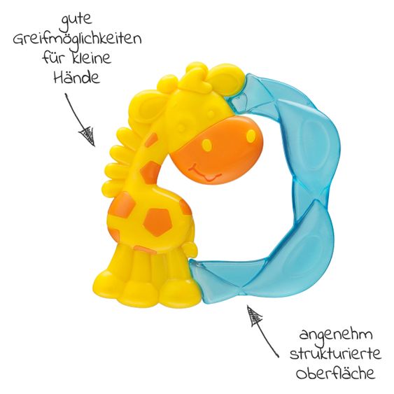 playgro Beißring Jerry Giraffe - wassergefüllt - Giraffe