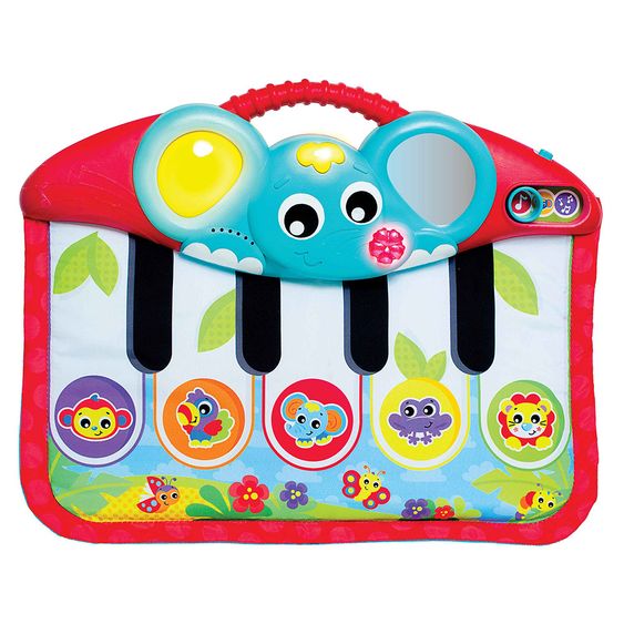 playgro Füßchenklavier mit Musik und Lichteffekten - Elefant