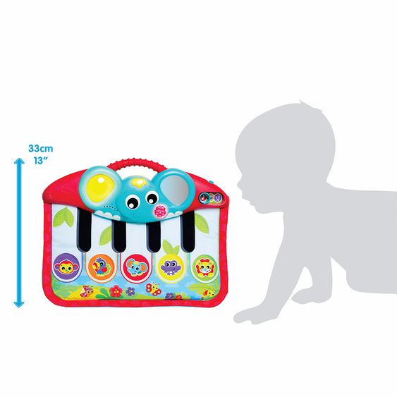 playgro Füßchenklavier mit Musik und Lichteffekten - Elefant