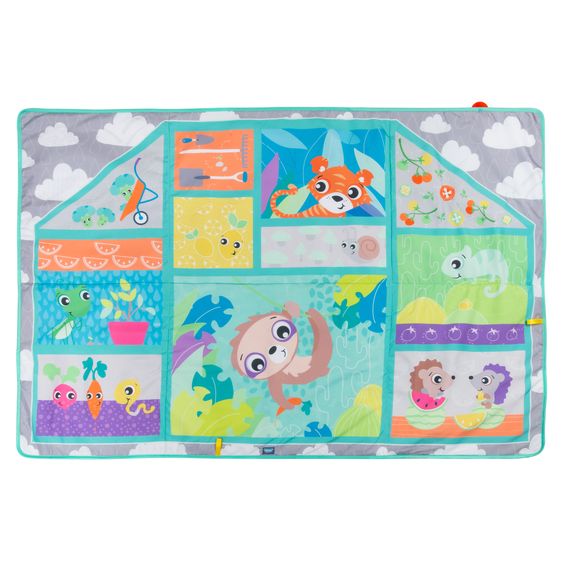 playgro Krabbeldecke / Spielmatte zum Mitnehmen 100 x 150 cm