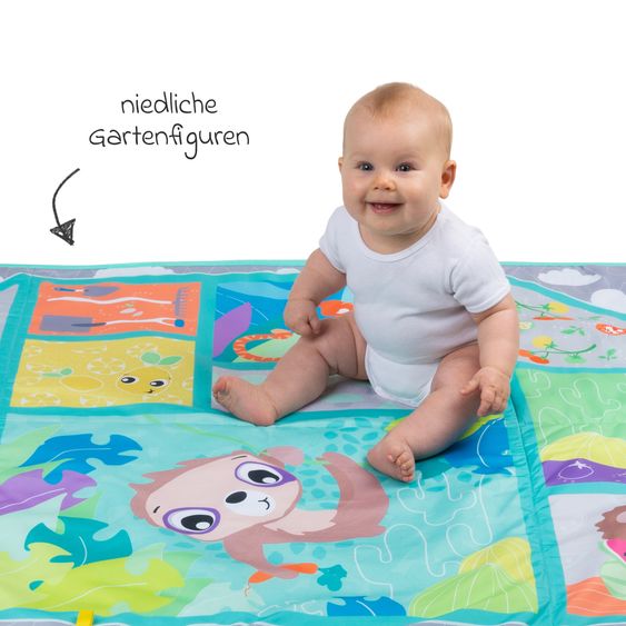 playgro Krabbeldecke / Spielmatte zum Mitnehmen 100 x 150 cm