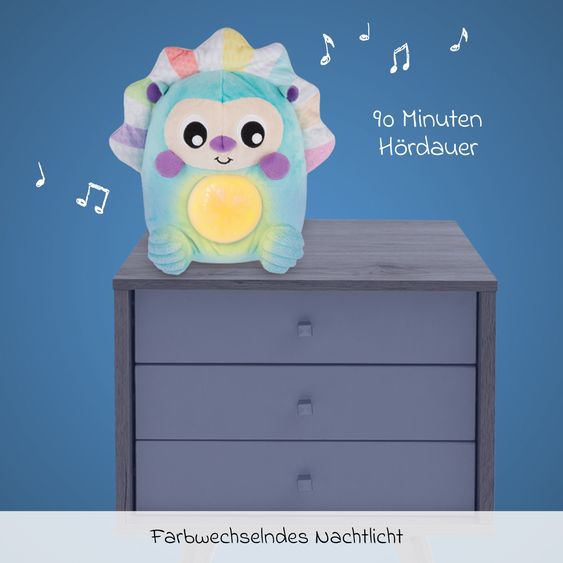 playgro Kuscheltier mit Nachtlicht Musik & Licht Einschlafigel