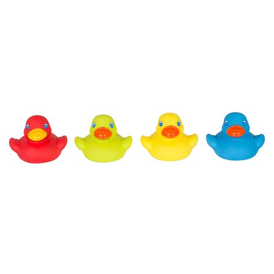 playgro Mini Badeenten 4er Pack