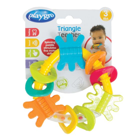 playgro Rassel / Beißring Triangle