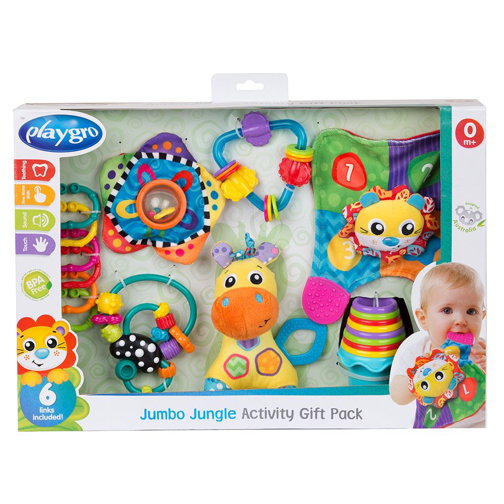 playgro Spiel- und Geschenkeset Activity - Jumbo Jungle