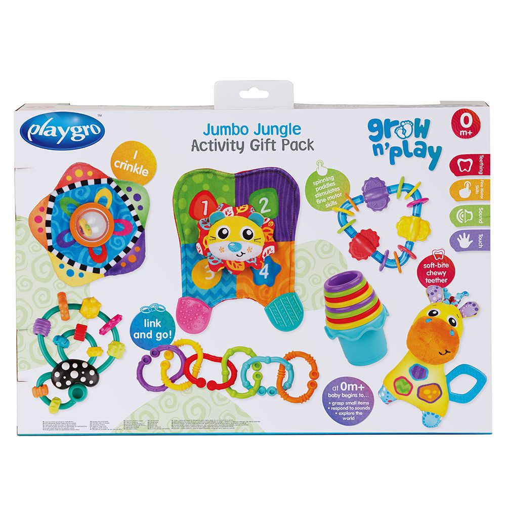 playgro Spiel- und Geschenkeset Activity - Jumbo Jungle