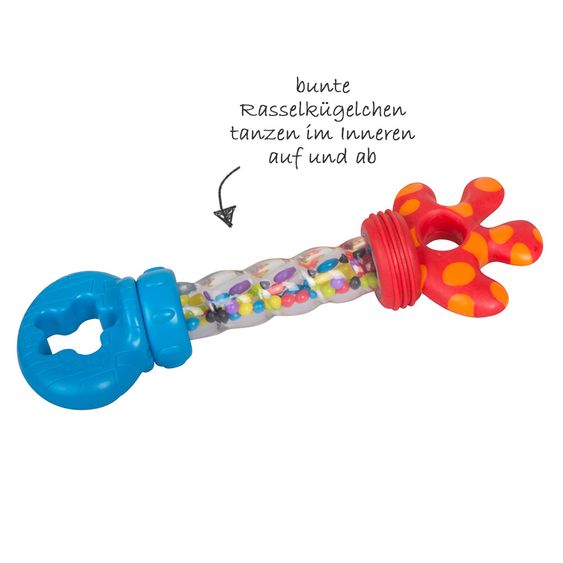 playgro Spiel- und Geschenkset Activity Pack mit Rassel und Beißring