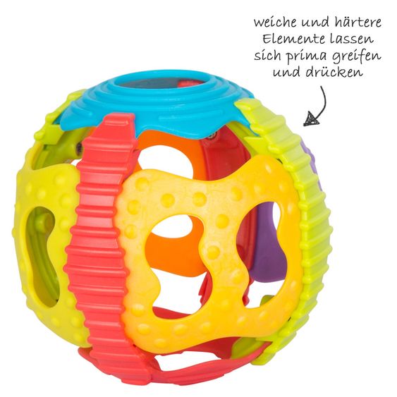 playgro Spiel- und Geschenkset Activity Pack mit Rassel und Beißring
