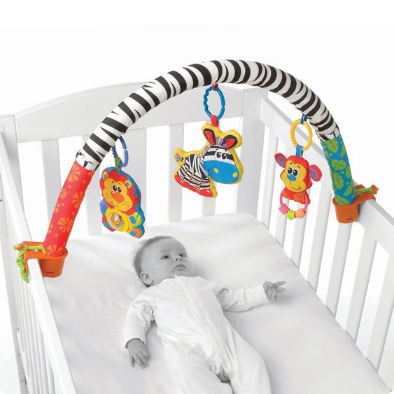 playgro Spiel- und Krabbeldecke Safari - 3-in-1