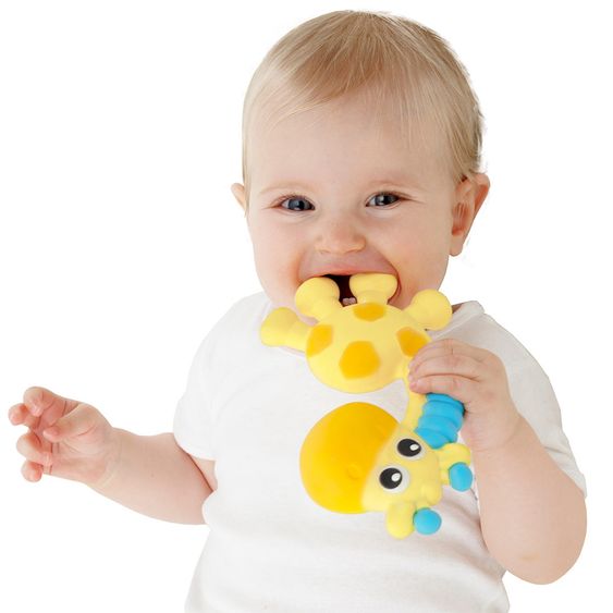 playgro Spieltier aus Kautschuk - Jerry Giraffe