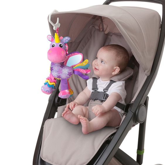 playgro Spieltier zum Aufhängen XL - Einhorn Stella