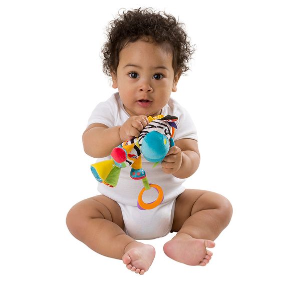 playgro Spieltier zum Aufhängen - Zoe Zebra