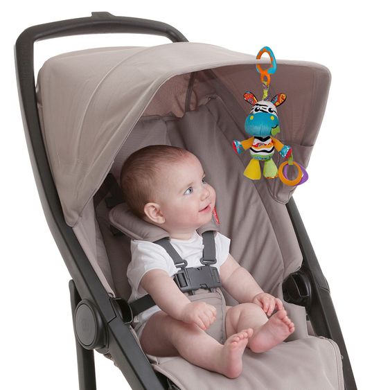 playgro Spieltier zum Aufhängen - Zoe Zebra