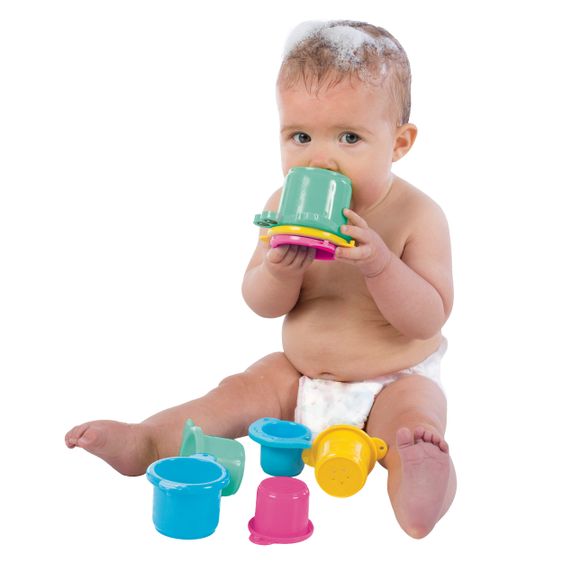 playgro Tazza impilabile Crocodile - Pastello